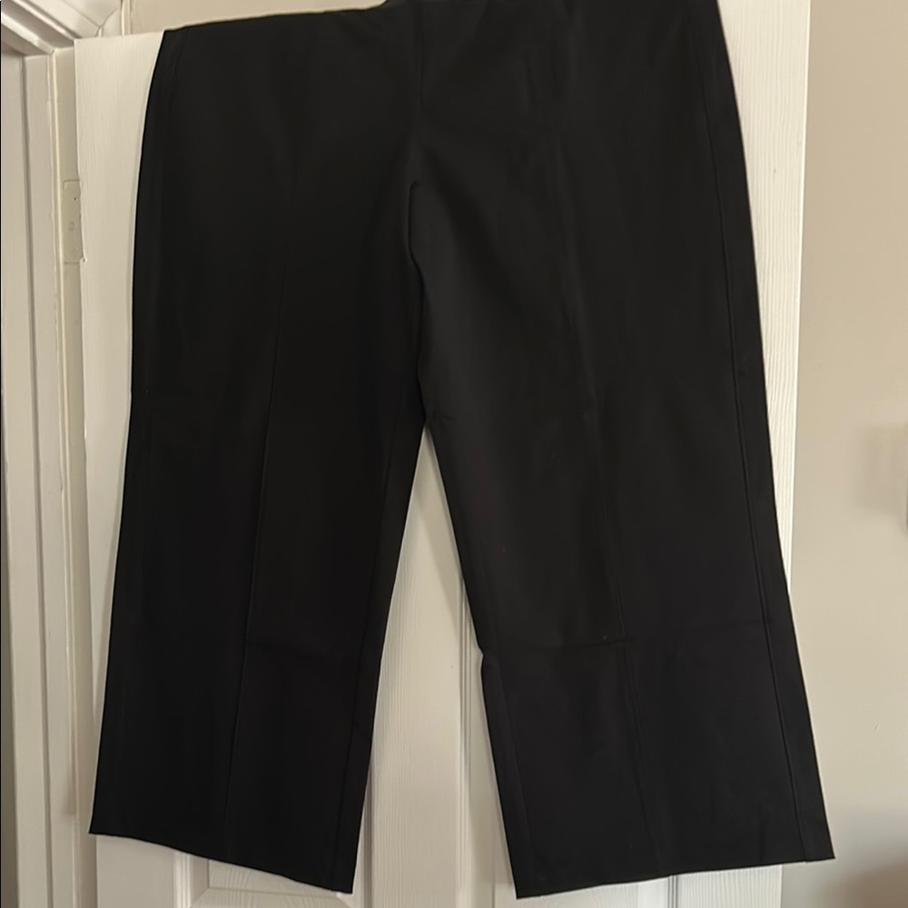 Classic Black Wide-Leg Pants